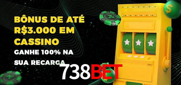 738Bet melhor bônus de depósito